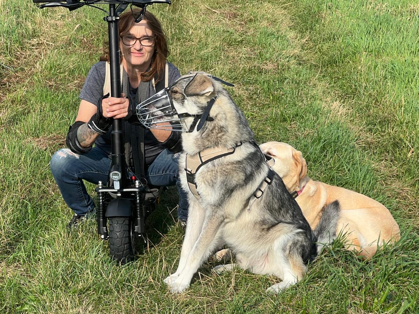 Customer photo review of Joyor Offroad E-Scooter Y8-S (ABE)