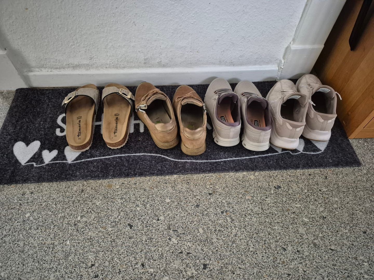 Customer photo review of Schuhparkplatz 75x30cm