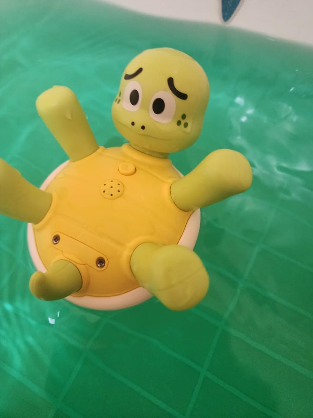 Customer photo review of Schildkröte Ringwurf Fontäne Badespielzeug | Wasserspielzeug Kleinkind Outdoor Sommer
