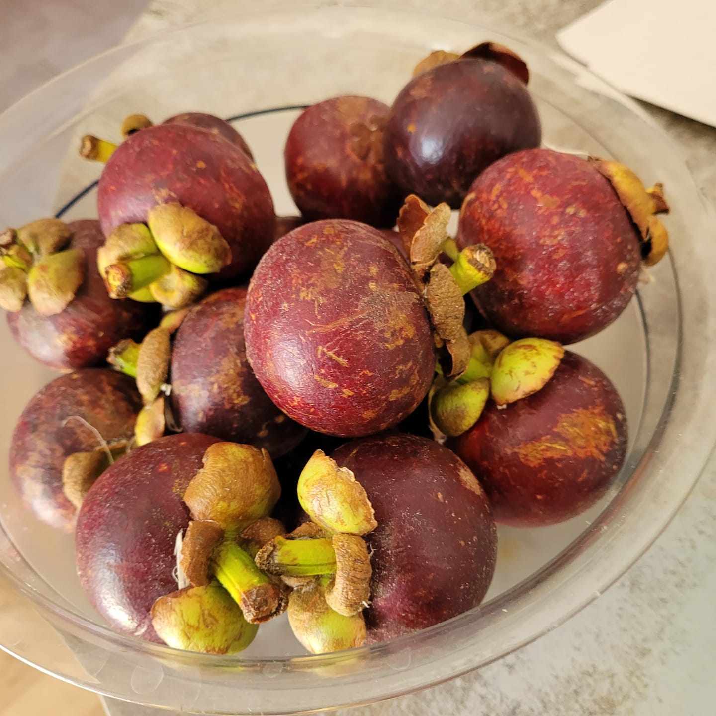Customer photo review of Mangostan (Mangosteen) naturbelassen von Juan