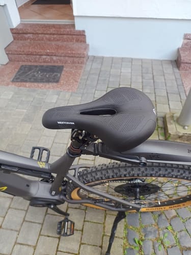 Customer photo review of Fahrradsattel ComfortOne & Sattelbezug CoverPro