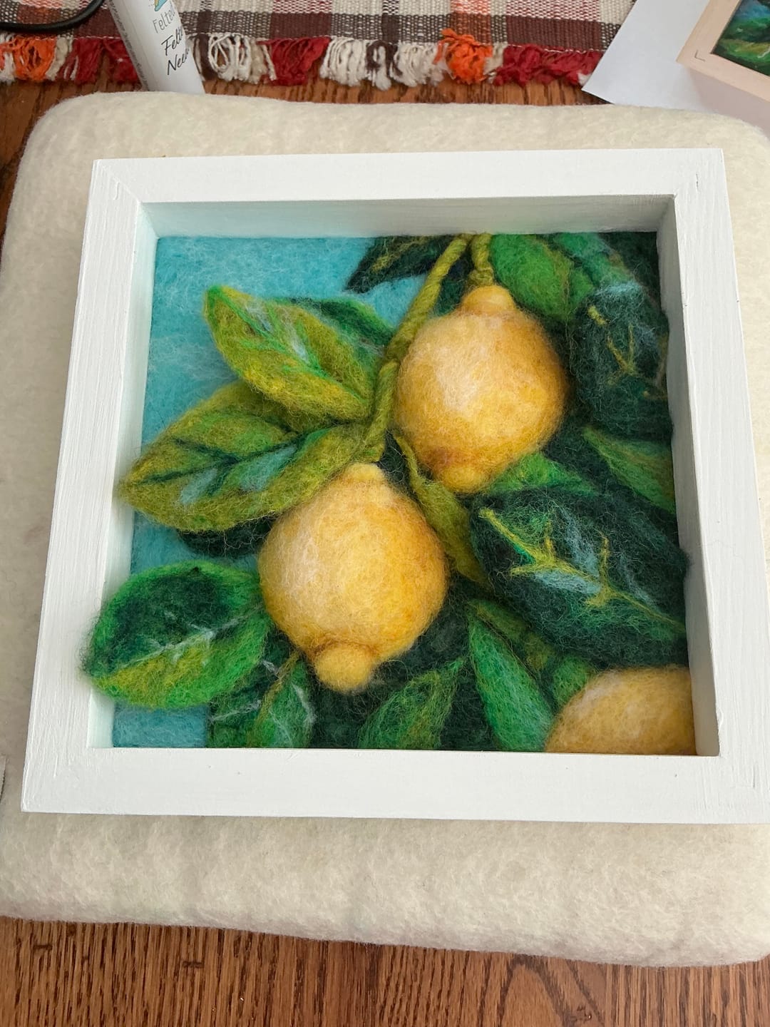 Customer photo review of Needle Felting Joy Subscription - With Supply Box