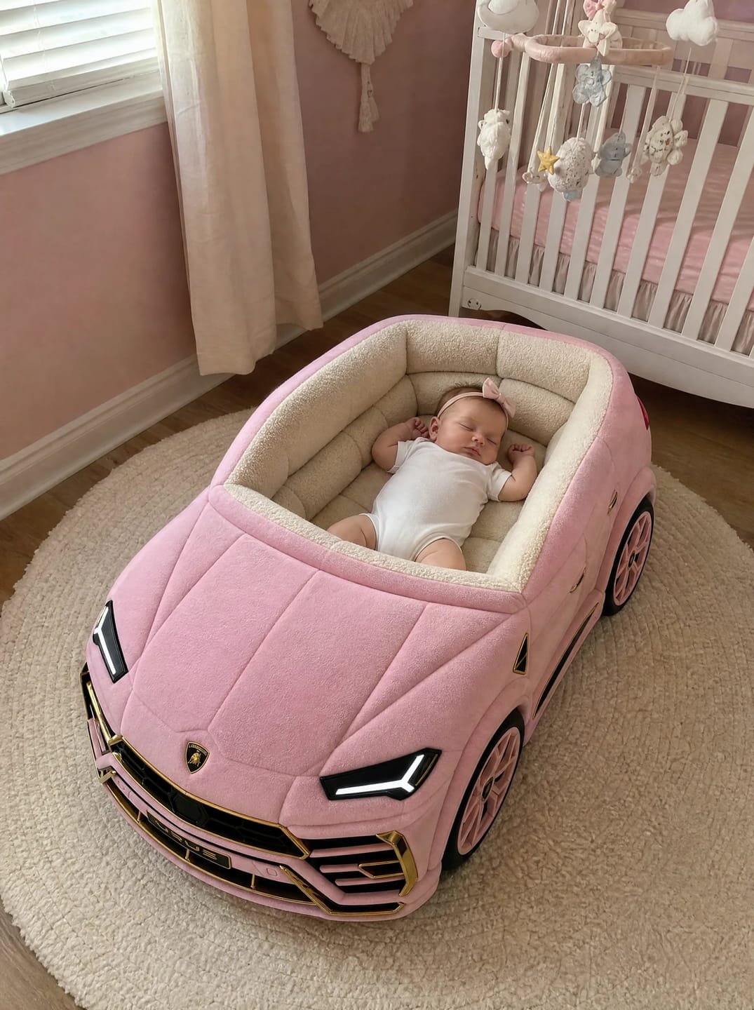 Customer photo review of BabyDrifter Luxury Car Beds for Babies