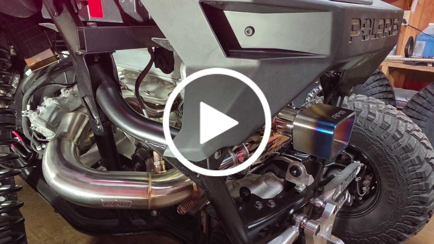 Customer video review of RPM Pro R "Big Core HeadPipe" Header Pipe