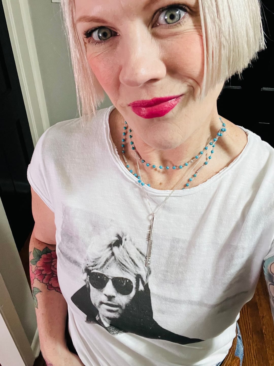 Customer photo review of Robert Redford T-Shirt