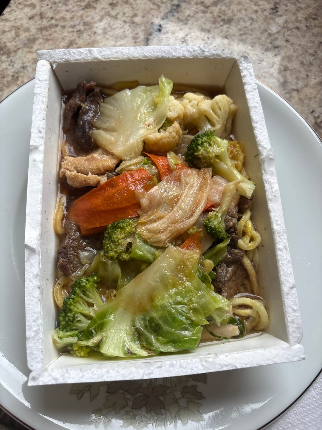 Customer photo review of Yakissoba misto