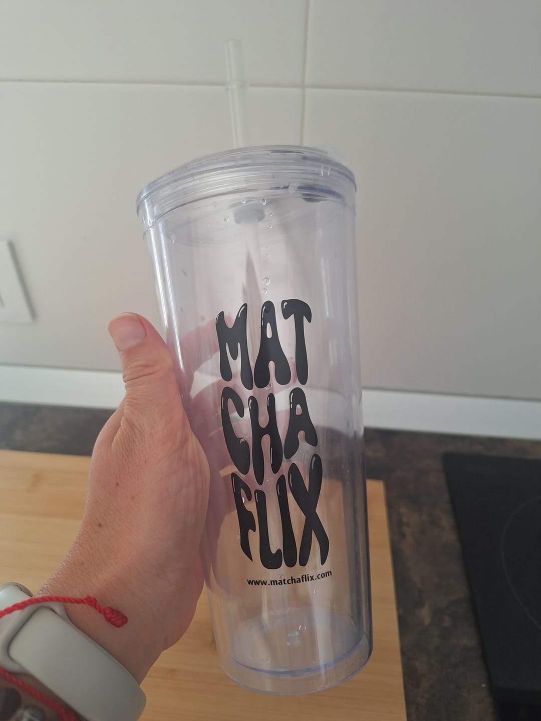 Customer photo review of Vaso Oficial de Matchaflix
