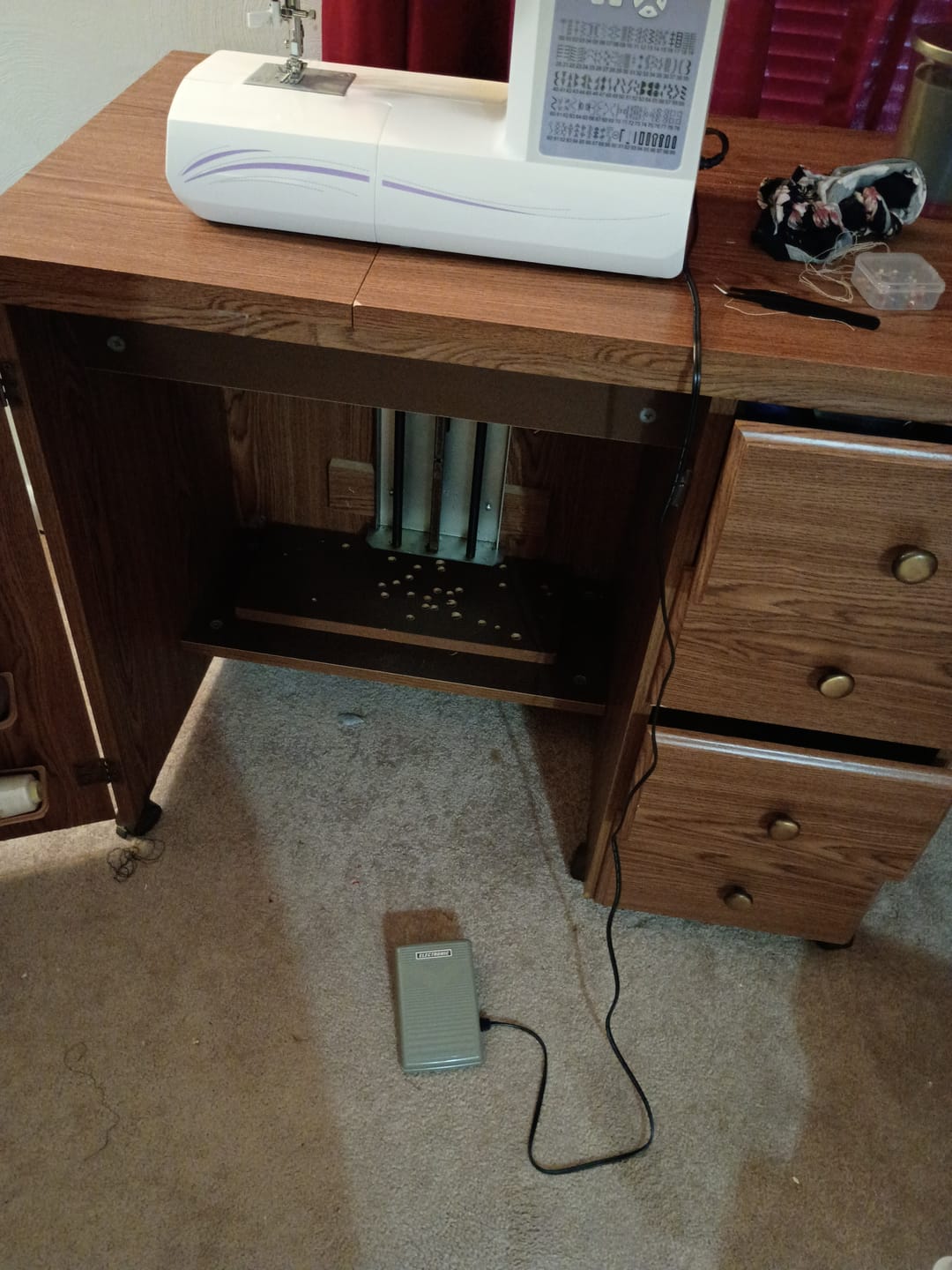 Customer photo review of Foot Control w/ Cord (DC15V), Singer #87532