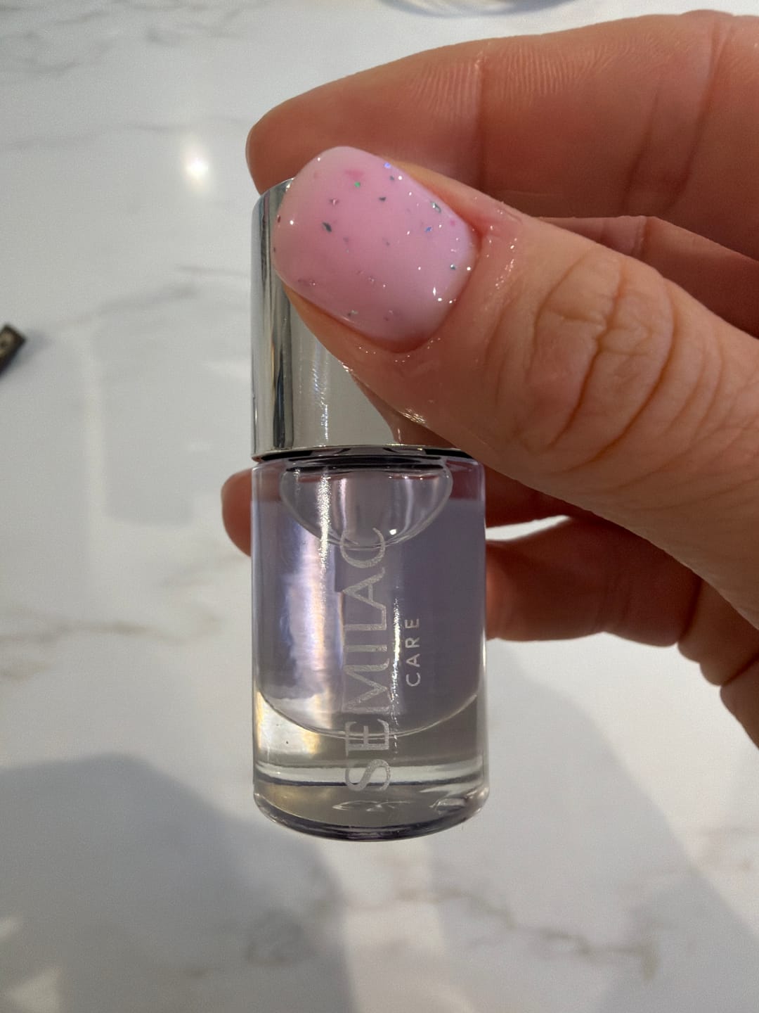 Customer photo review of Semilac Cuticle Oil Coconut 7ml