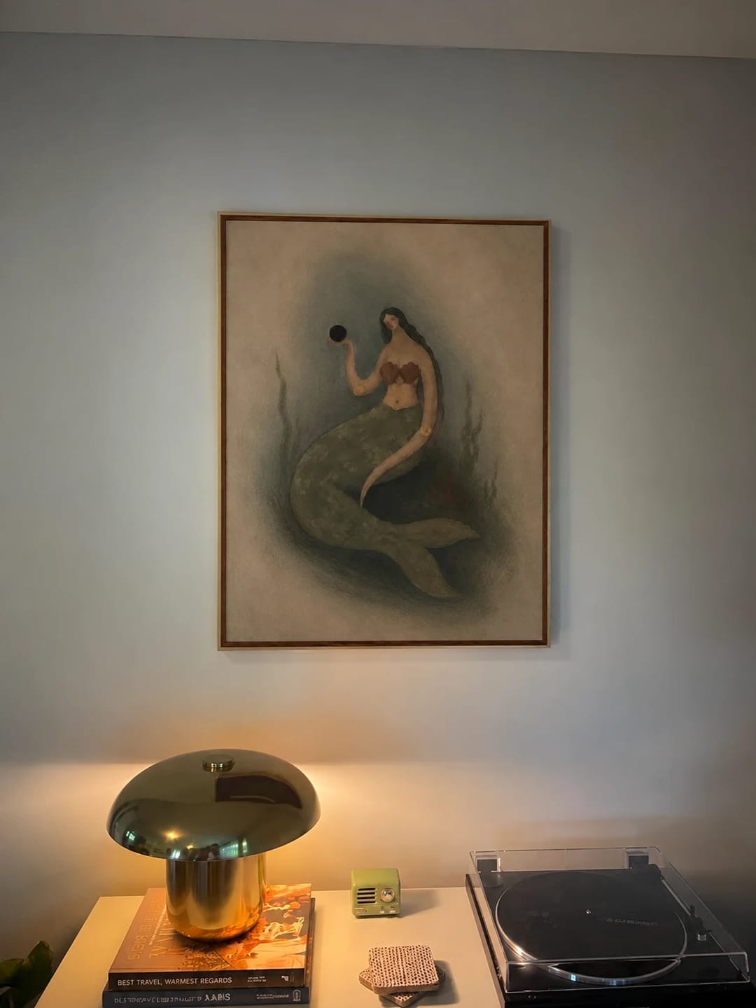 Customer photo review of Modern Folk Art｜Moonlit Mermaid