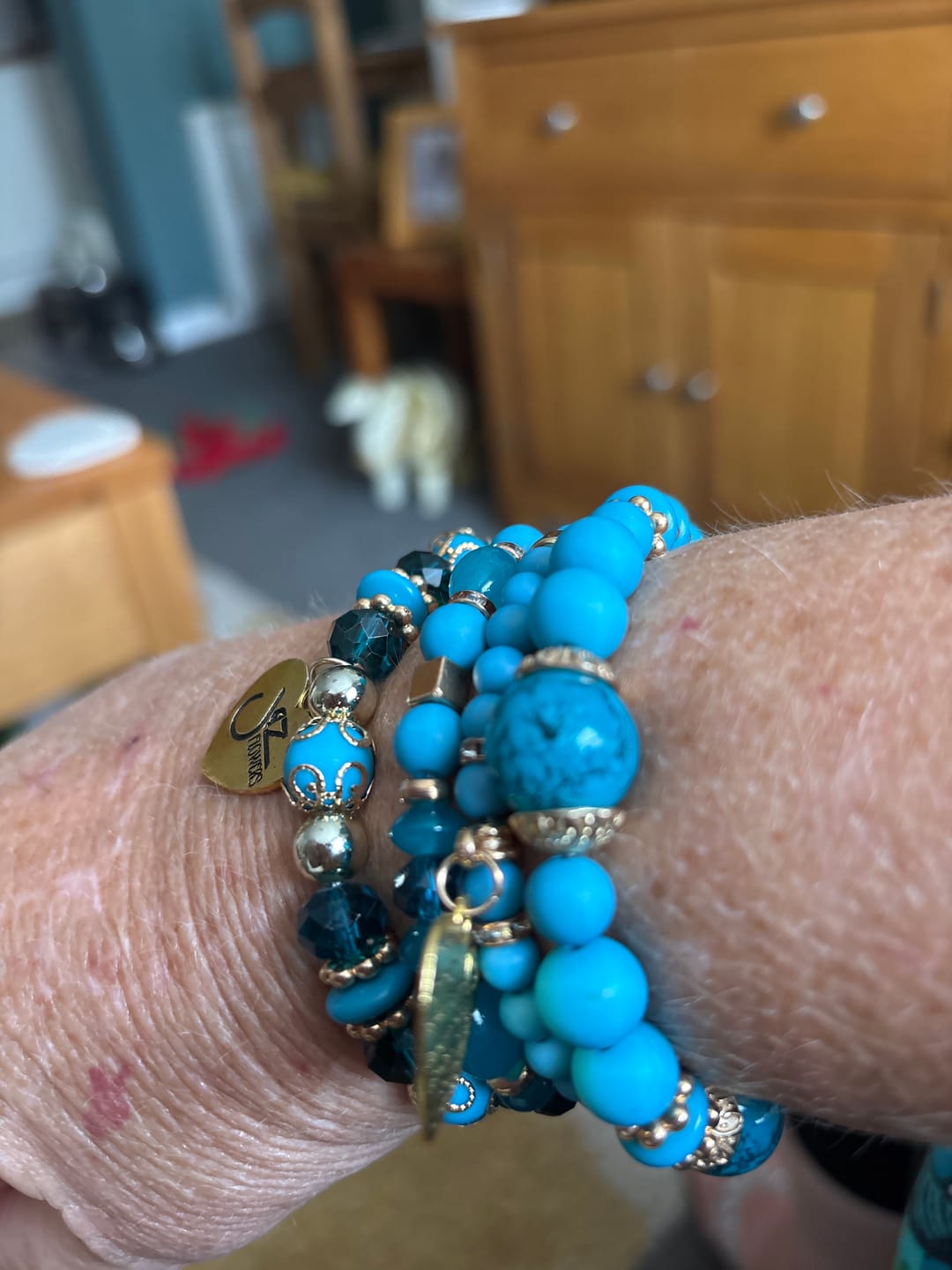 Customer photo review of Indi-Lee - Stretchy Doodah Stack Bracelet