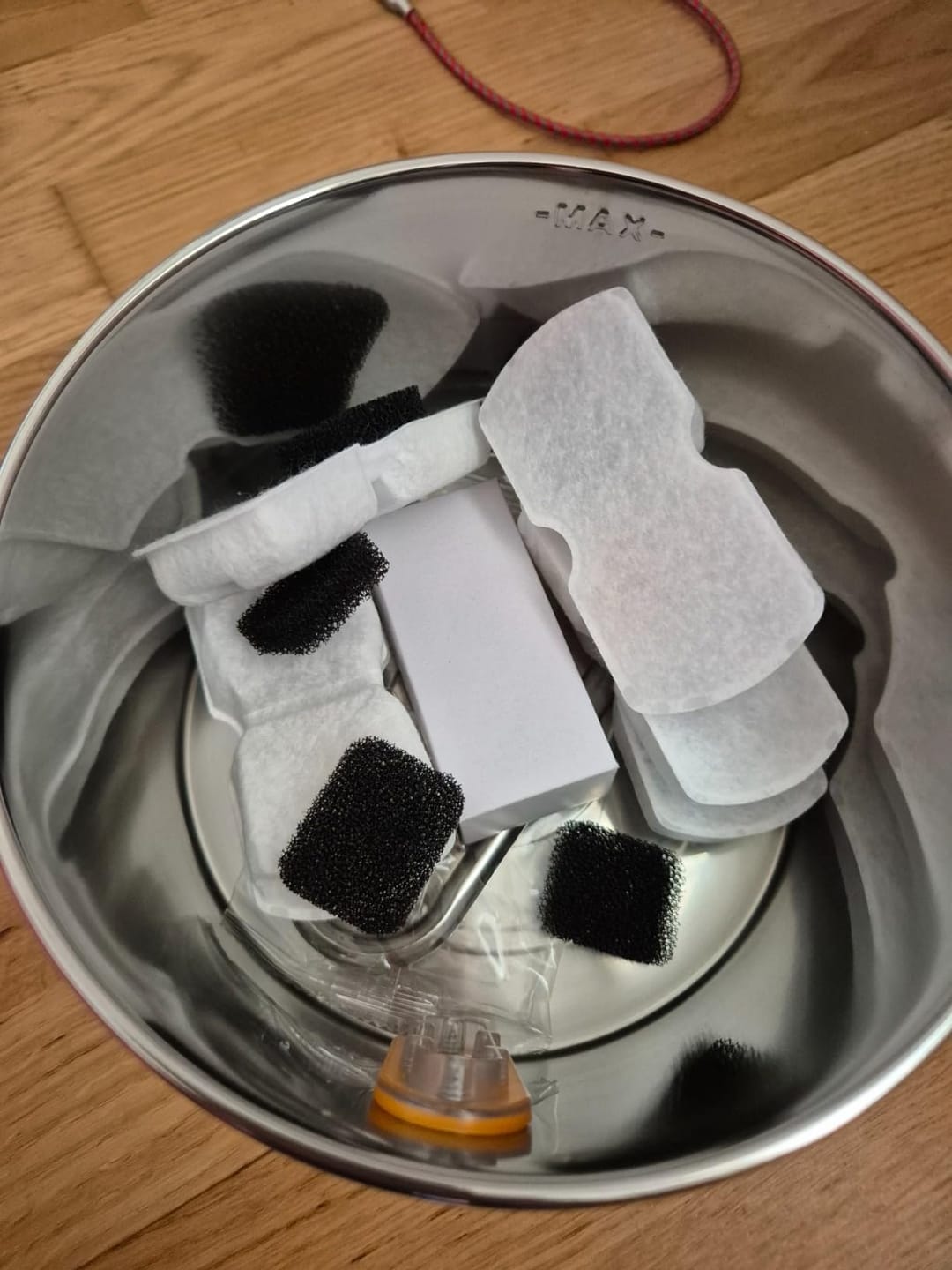 Customer photo review of Fontaine Inox Silencieuse 2,2 L