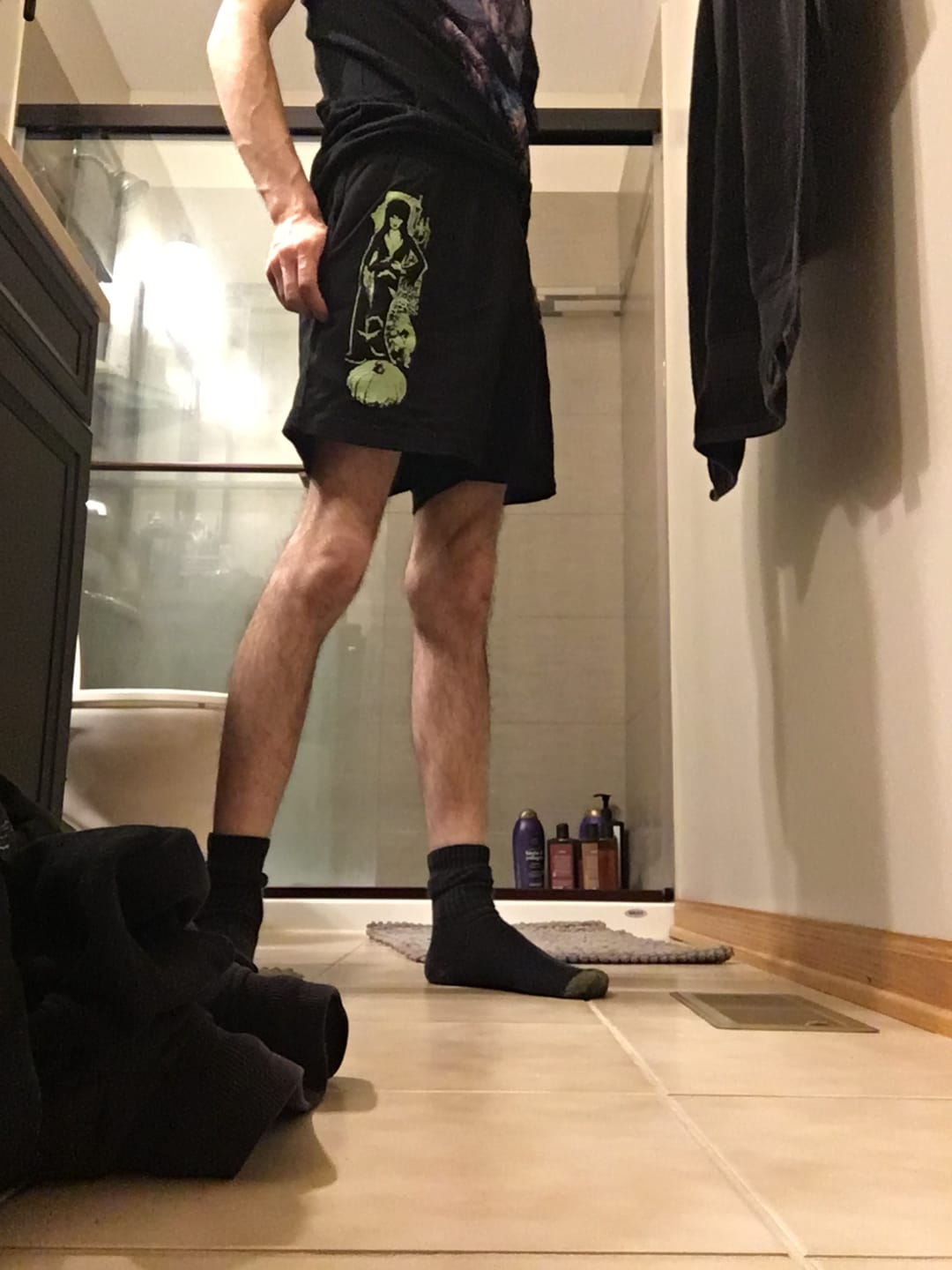 Customer photo review of ELVIRA - JERSEY COTTON SHORTS