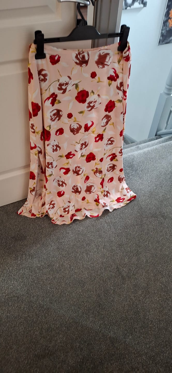Customer photo review of Country Roses Viscose Challis Fabric