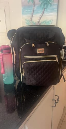 Customer photo review of 3-in-1 Backpack with Included Lunch Bag