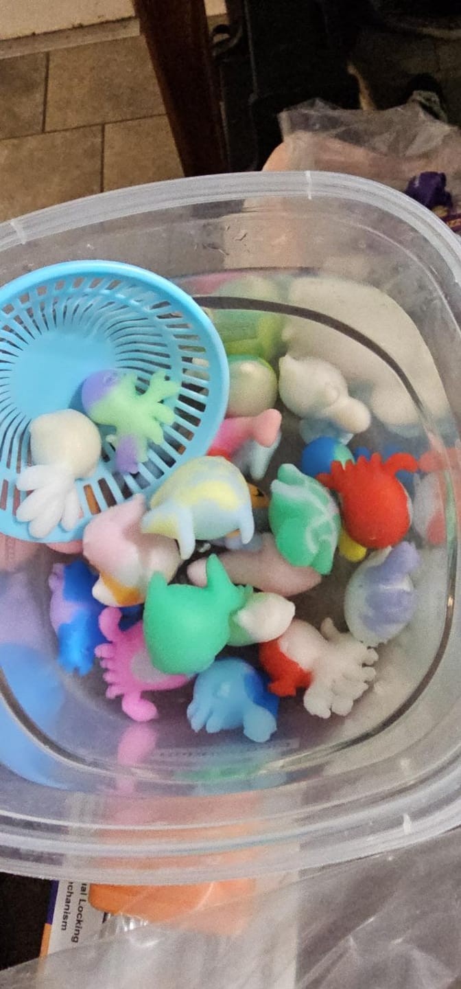 Customer photo review of Wasser Bastelset Meerestiere 3D Figuren | Kreatives DIY Set Kinder Ozean Tiere formen