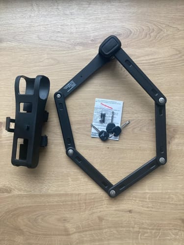 Customer photo review of Faltschloss und Fahrradcodierung