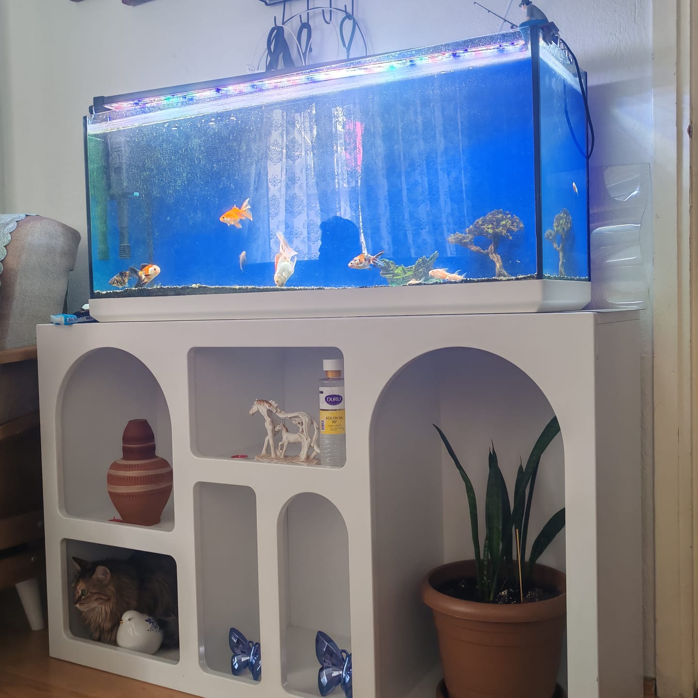 Customer photo review of Rani Home Konsol Beyaz 120 Cm GD-5337