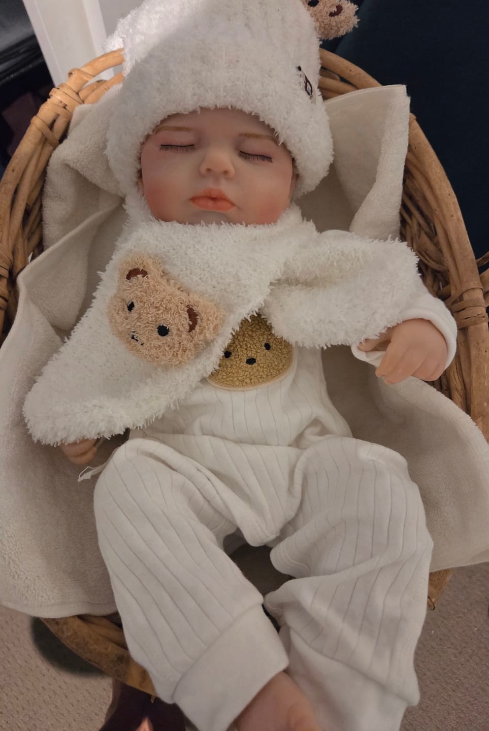 Customer photo review of Ruby 20" Lifelike Reborn Baby Doll