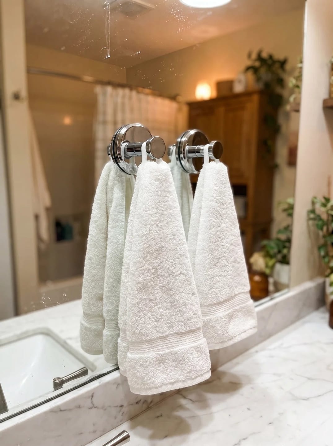 Customer photo review of SUCTIONCUP HOOKS | STAINLESS STEEL