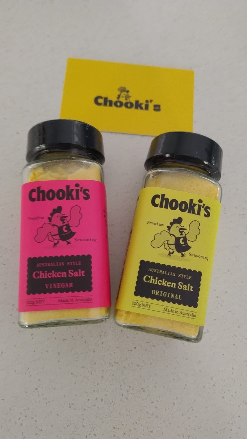 Customer photo review of Chooki's Vinegar Chicken Salt 100g