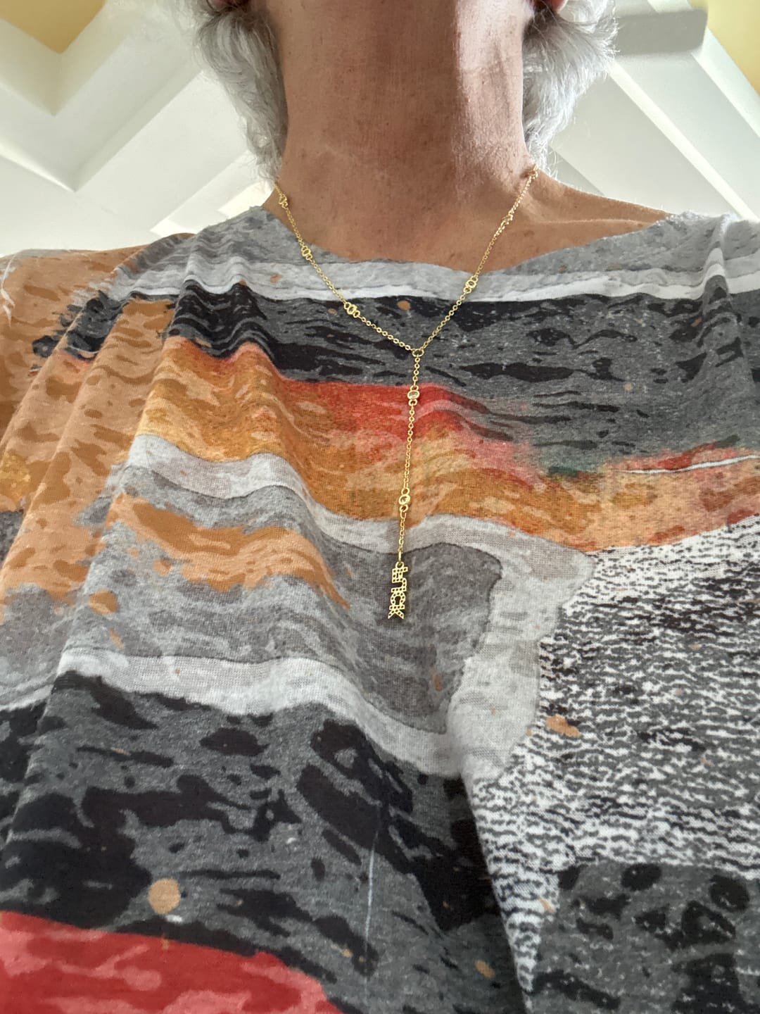 Customer photo review of Fuck Necklace