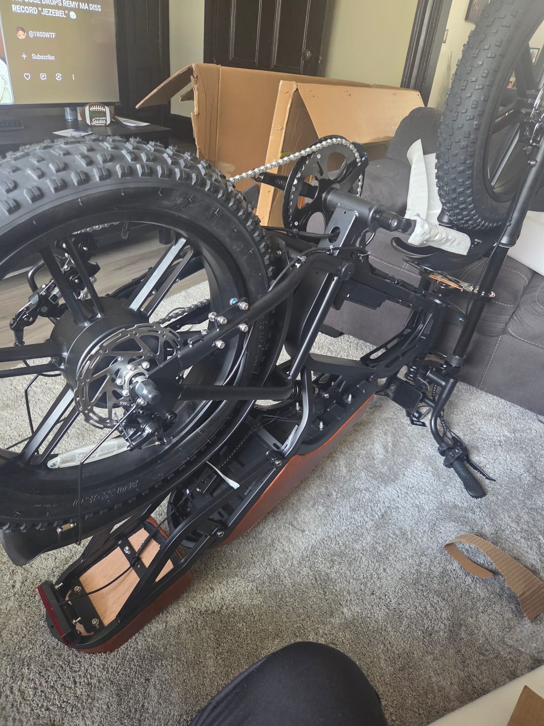 Customer photo review of Tamobyke V20 Electric Bike