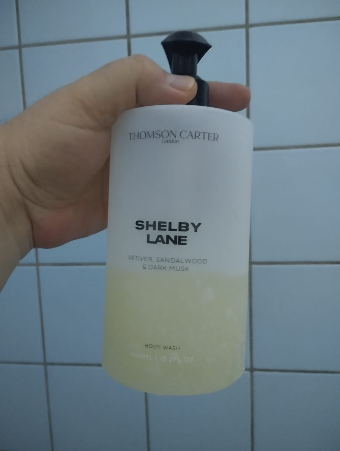 Customer photo review of Shelby Lane | Body Wash