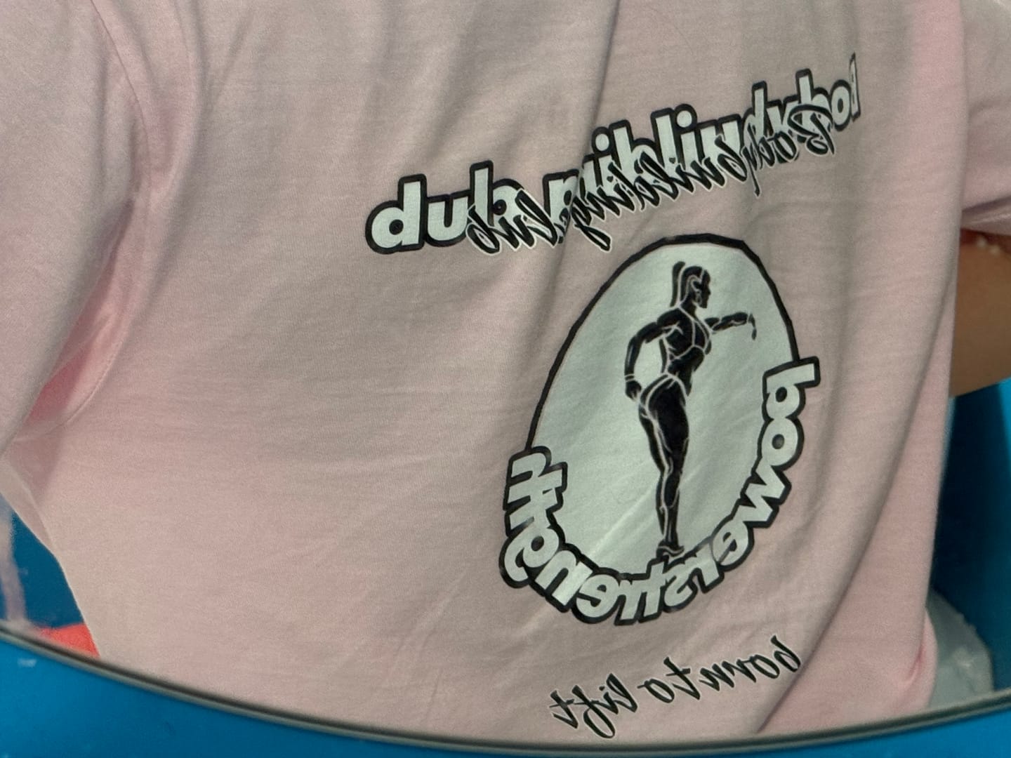 Customer photo review of Women's T-shirt (Born to Lift)