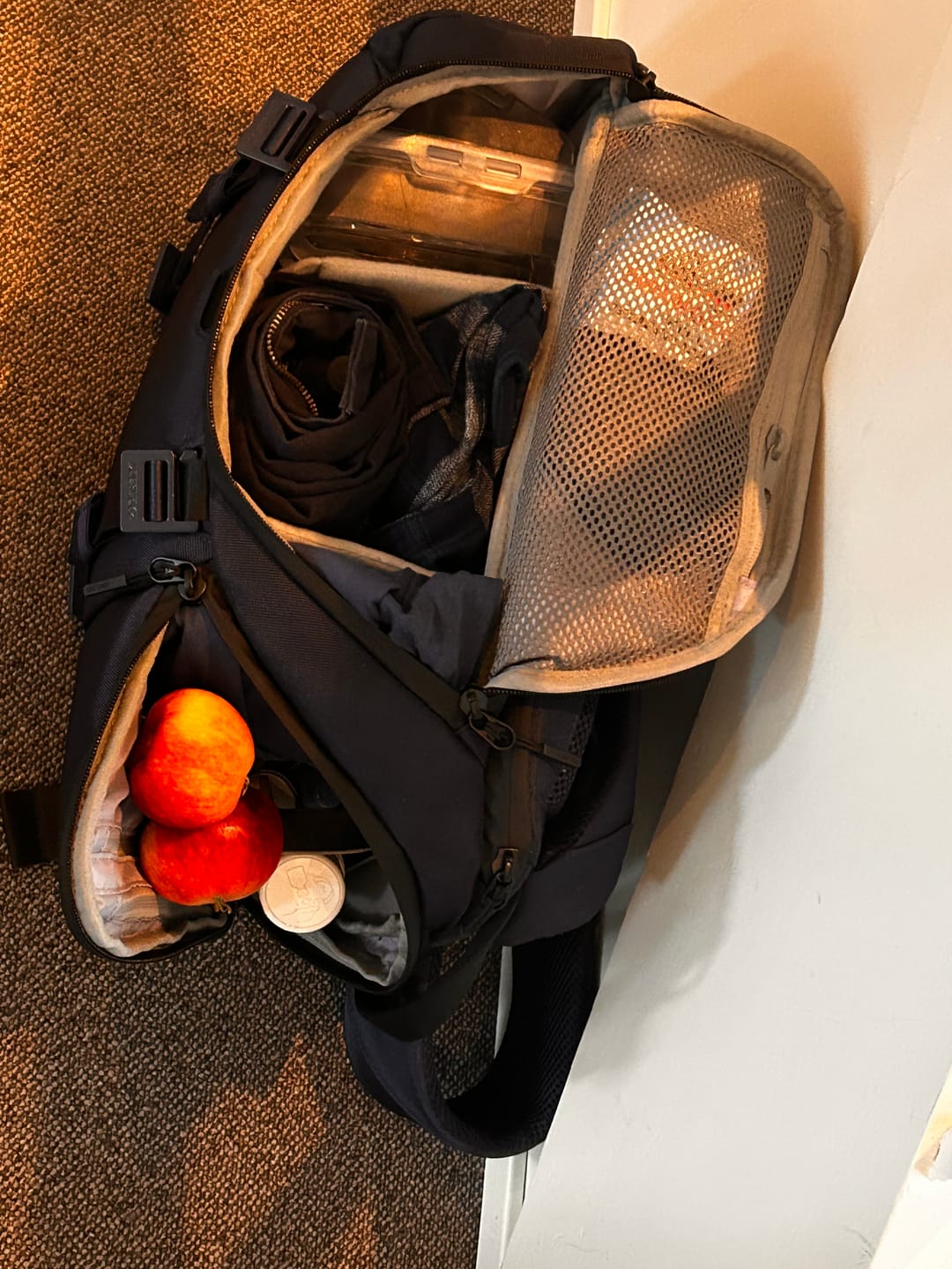 Customer photo review of The Underseat 15L