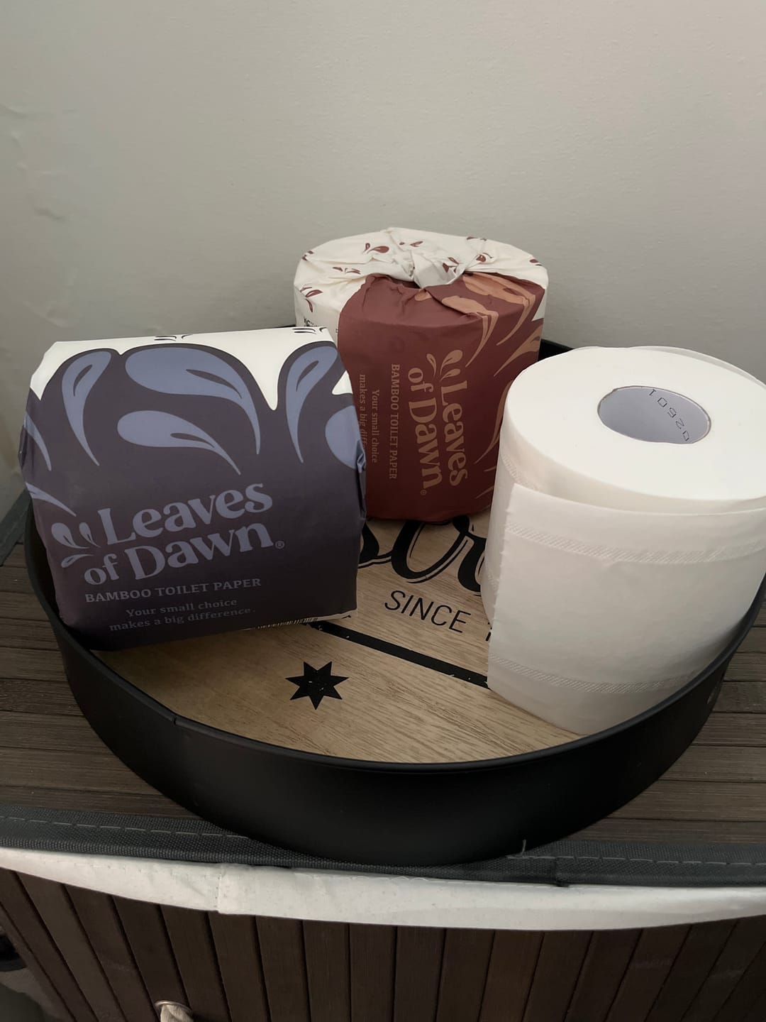 Customer photo review of 100% Bamboo Toilet Paper - 4 ply - 30 meters