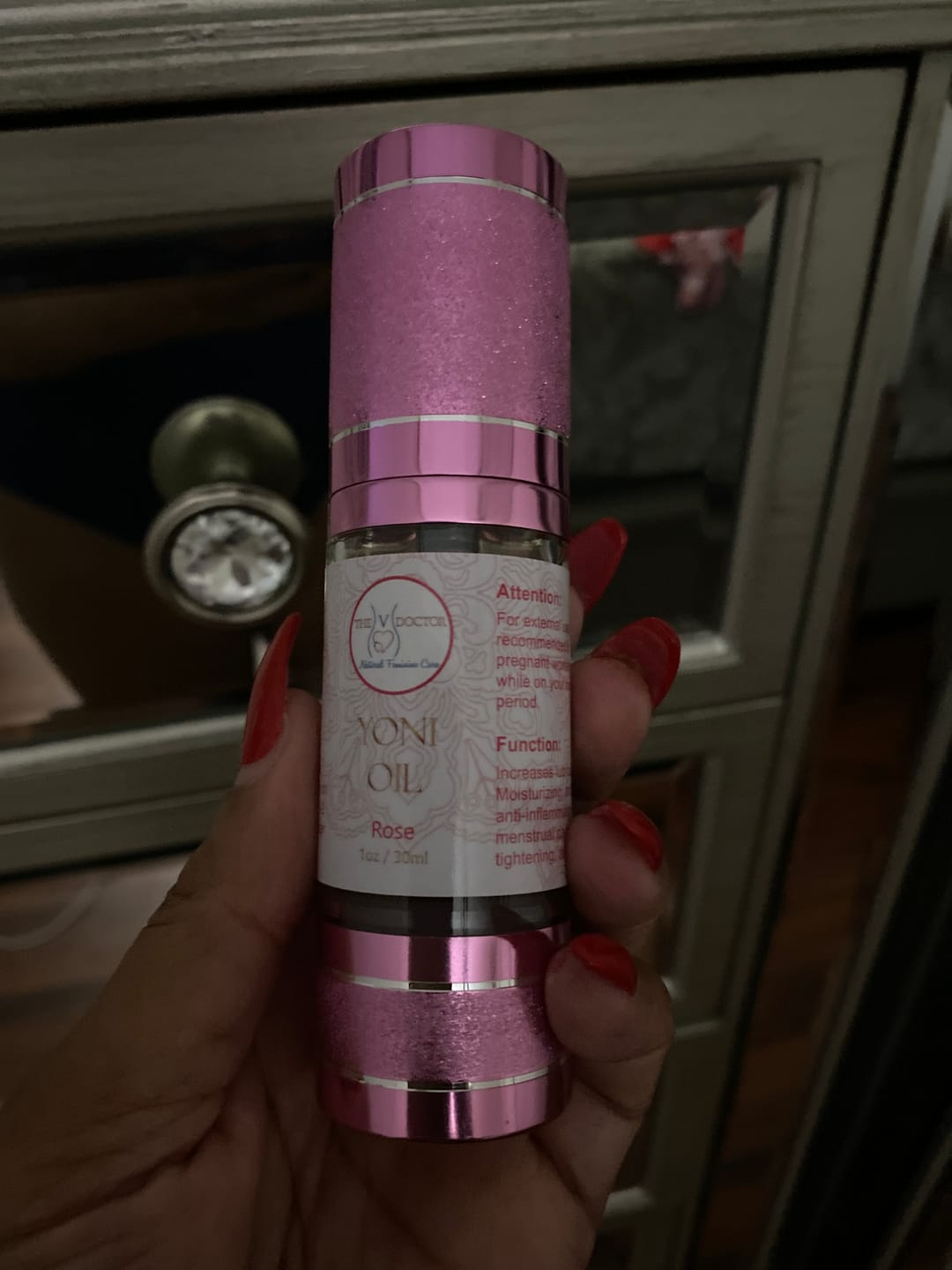 Customer photo review of PRETTY V YONI OIL  "Keep It Moisturized" - Herbal Yoni Oil