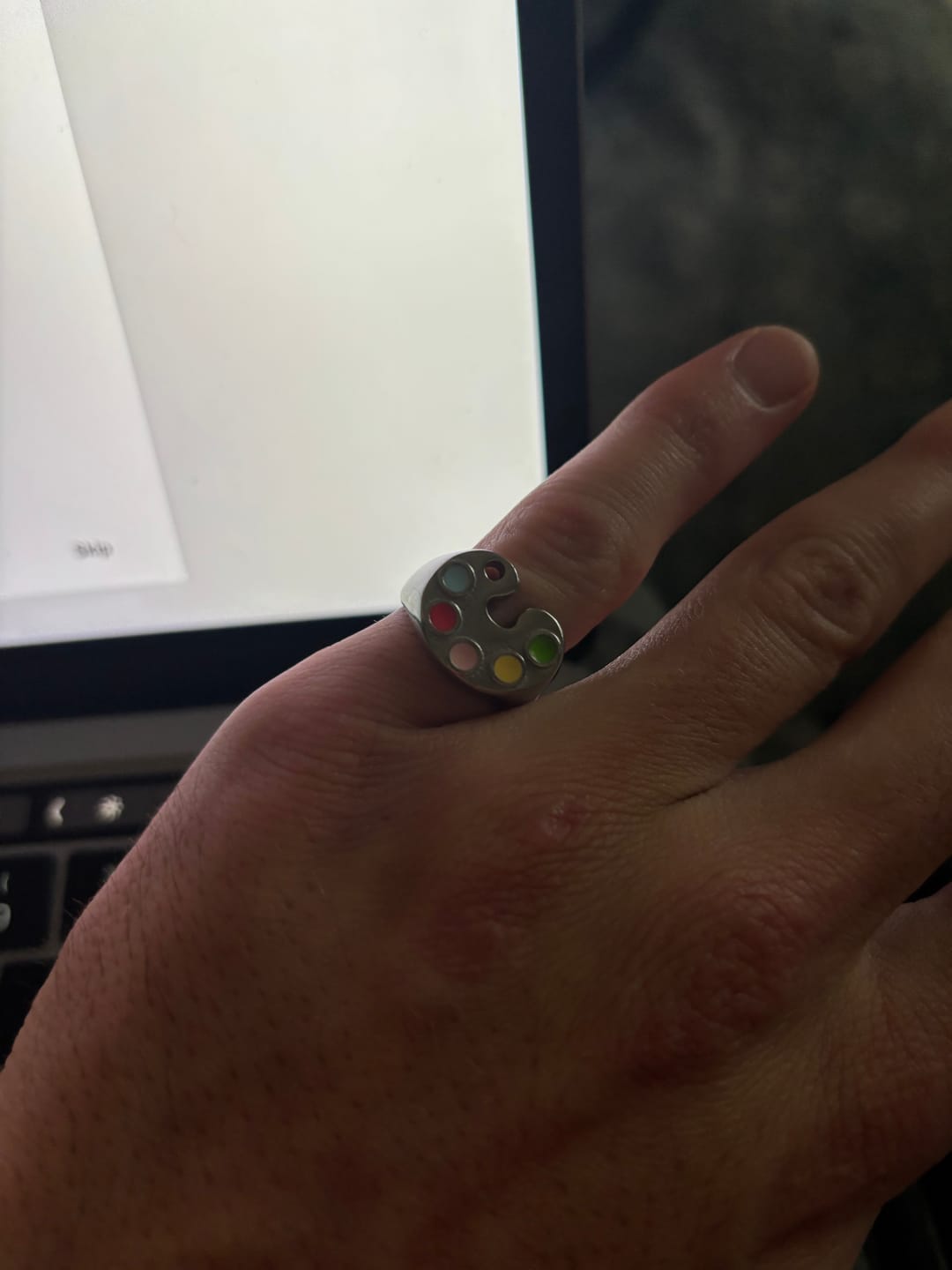 Customer photo review of Palette Ring