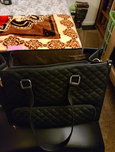 Customer photo review of 3-in-1 Bag, Elegant and Spacious