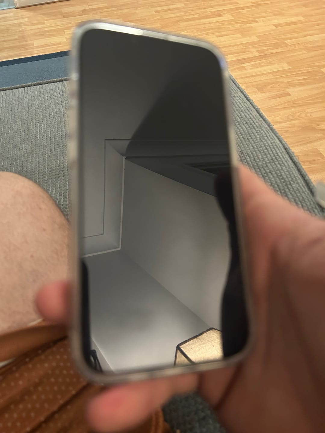 Customer photo review of Master Series Premium Tempered Glass iPhone Screen Protector