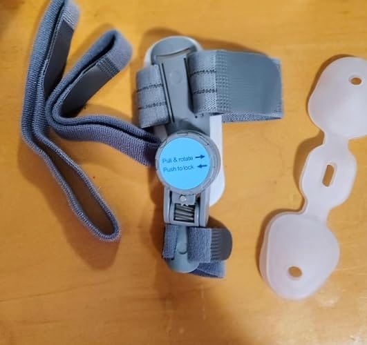 Customer photo review of FeetifFix Bunion Corrector – Adjustable Toe Alignment Support Brace (1 PCS)