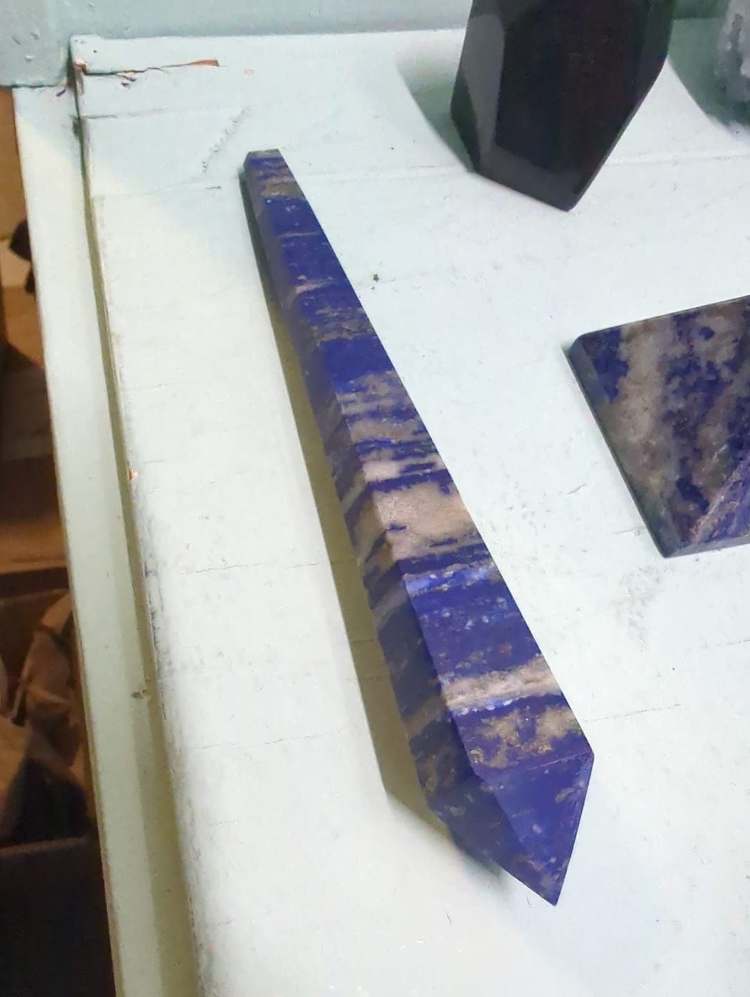 Customer photo review of Natural Lapis Lazuli Wand
