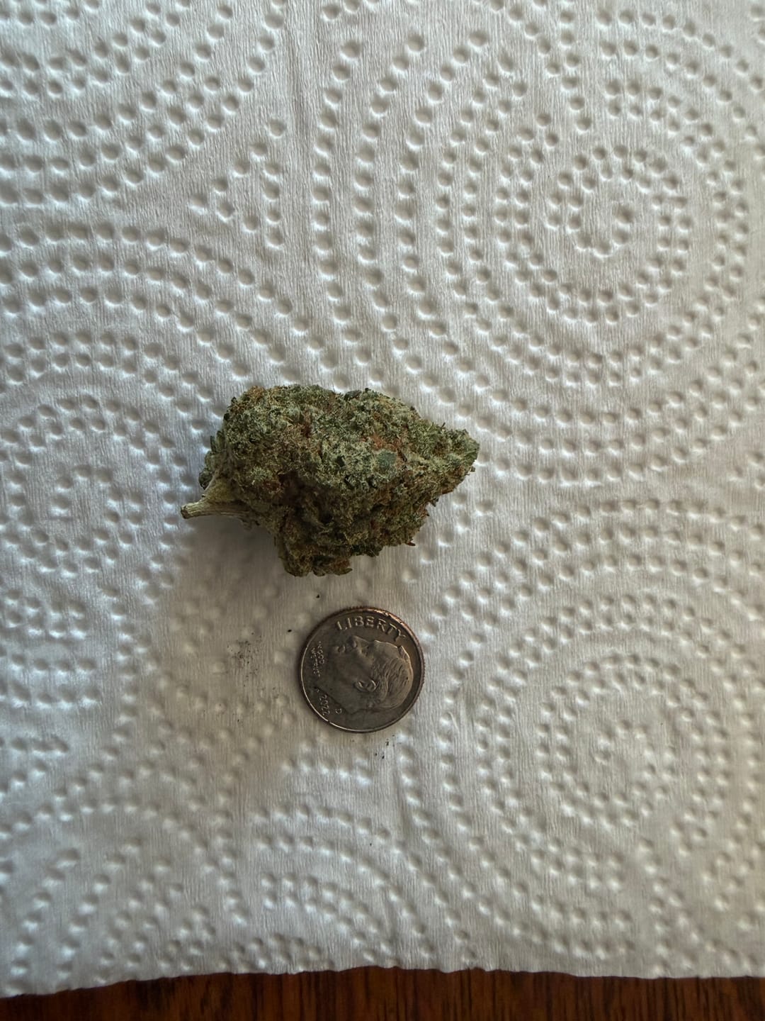Customer photo review of Royal Gelato THCA Flower