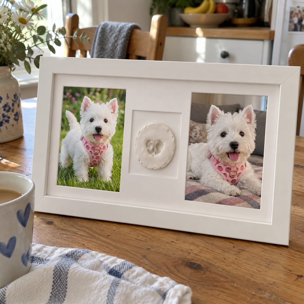 Customer photo review of Pet Clay Print kit