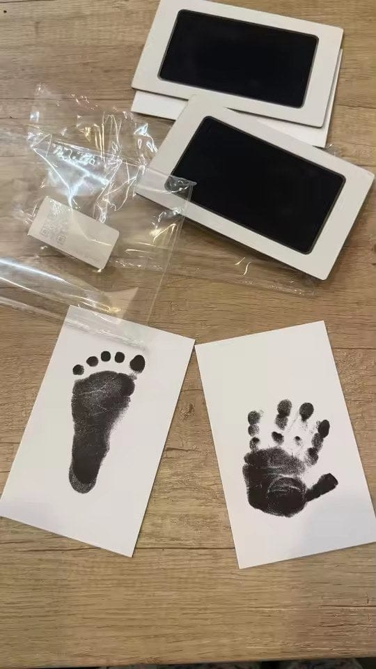 Customer photo review of Baby Handabdruck Set Erinnerung | Sicheres Abdruckset Hand Fuß Geschenk