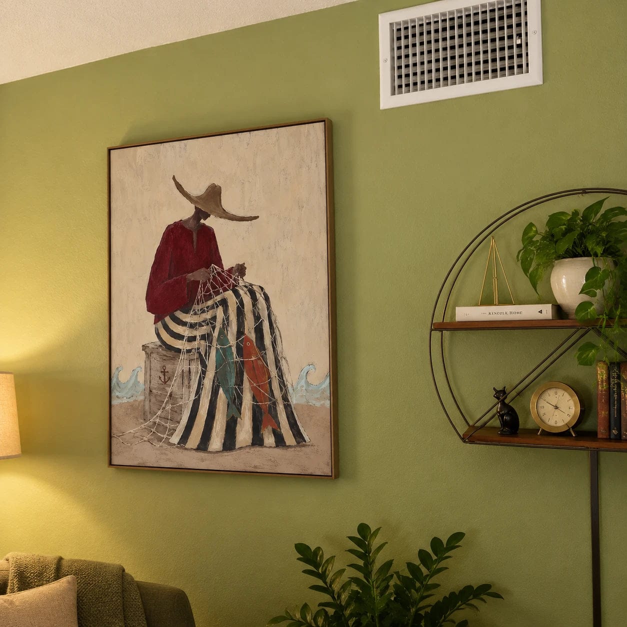 Customer photo review of Modern Folk Art｜Coastal Fisher