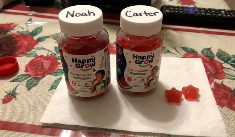 Customer photo review of Growth Gummies
