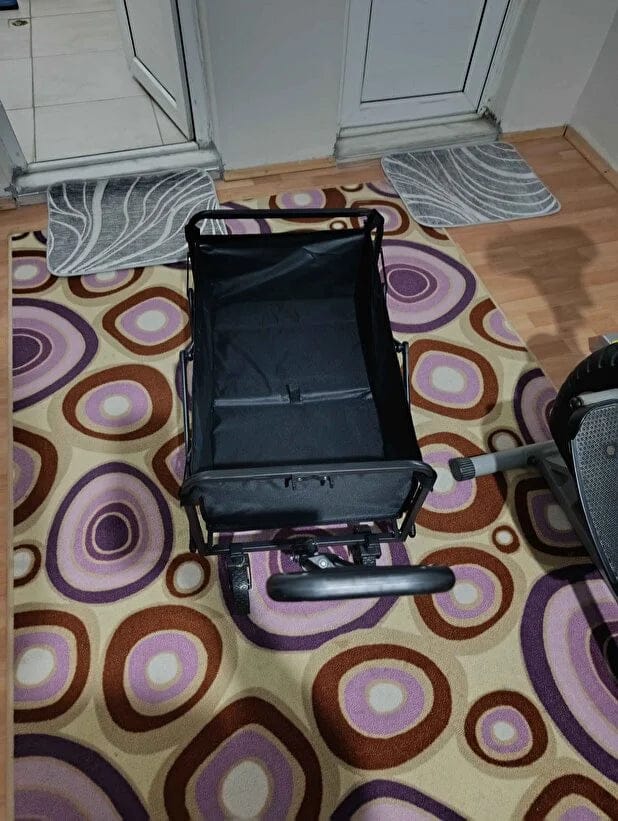 Customer photo review of Çek Götür | Katlanabilir Taşıma Arabası