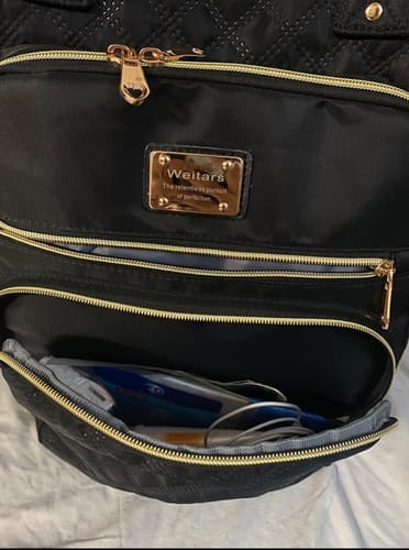 Customer photo review of 3-in-1 Backpack with Included Lunch Bag
