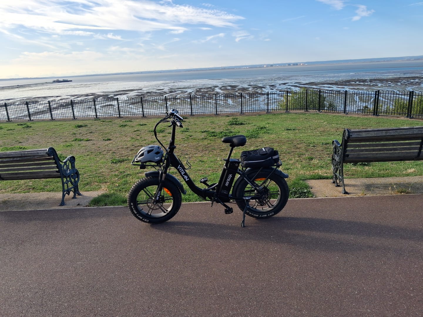 Customer photo review of U7 2.0 Step-thru Foldable Fat Tire Electric Bike