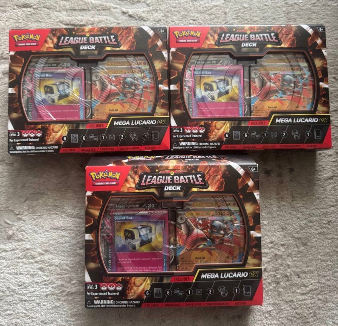 Customer photo review of League Battle Deck Mega Lucario ex
