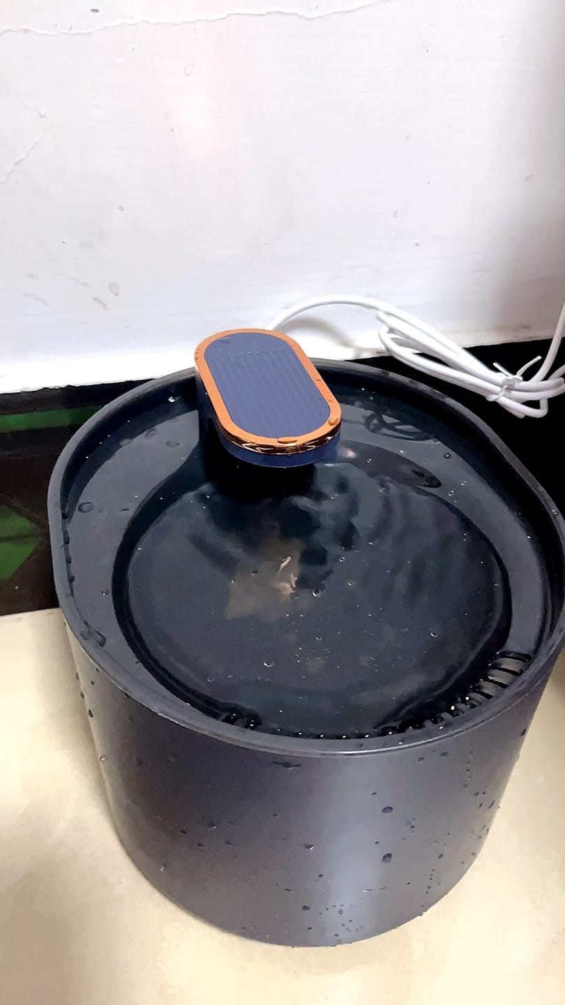 Customer photo review of Pawtique FlowSense™ 3L Sensor Pet Water Fountain
