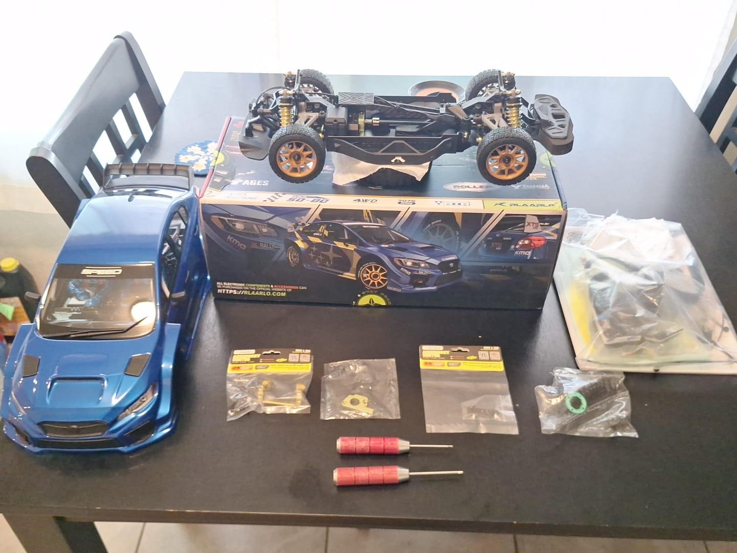 Customer photo review of 1/10 Carbon Fiber RC Rally Car XTS-S10 Roller(Without Electric Parts)