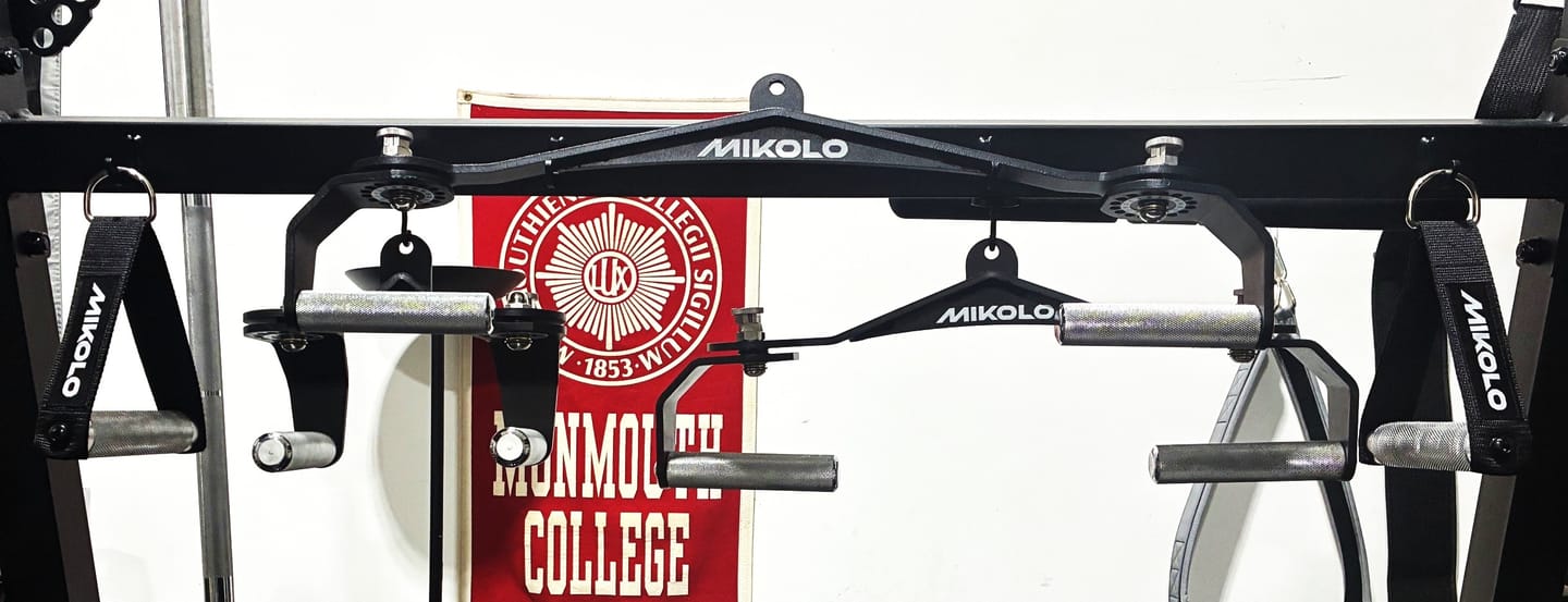 Customer photo review of 360° Rotating Multi-Grip Lat Pulldown Bar Set