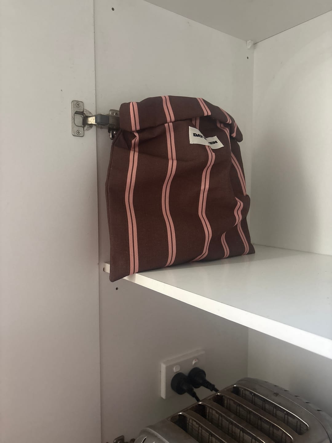 Customer photo review of Day Seven Beeswax Bread Bag
